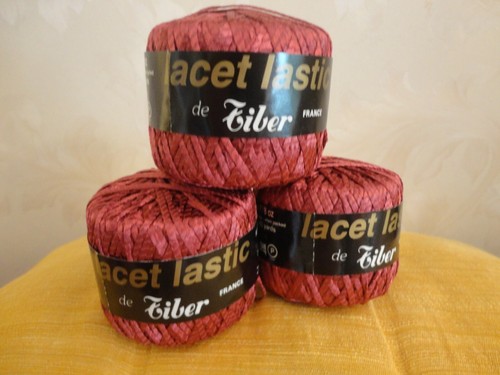 Pelotes lastic tiber - tiber, oeillet