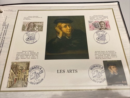 Monaco feuillet cef 214 - feuillet,