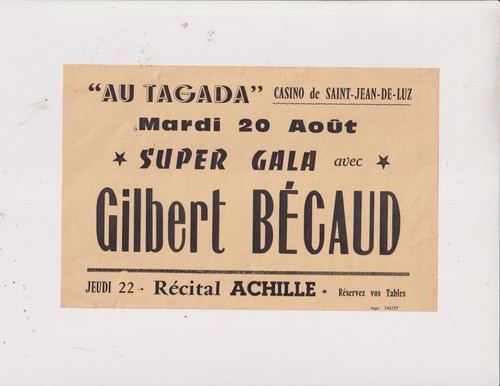 Circa 1965 tract spectacle - 1965., tract.