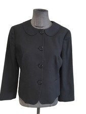 Superbe Veste Coton Noir Red