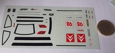 decalcomanie decals citroen xsara kit car