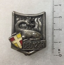 FRANCE INFANTERIE - Centre d’Entraînement Commando 129 R.I. écu  Delsart 2526