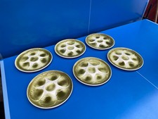 Lot 6 Assiettes À Huîtres