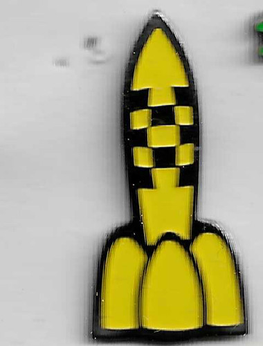 Pin fusee - (tintin, ?