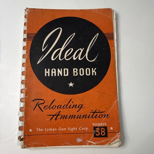 Original lyman ideal handbook - original,