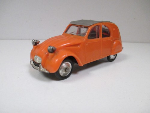 Citroen 2cv luxe orange par - luxe,