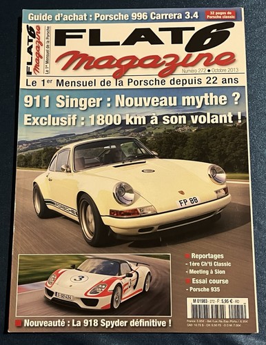 Flat magazine porsche 272 - flat,