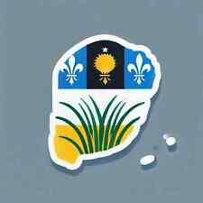 2x Autocollant Adhésif Carte