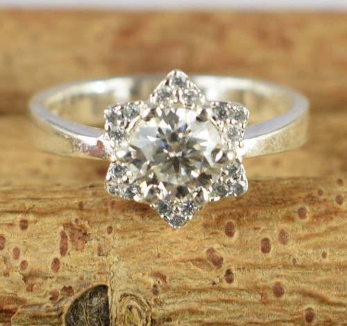 Diamant solitaire blanc - 1.47,