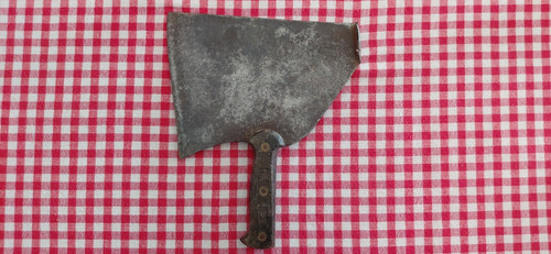 Ancienne feuille boucher - feuille, de