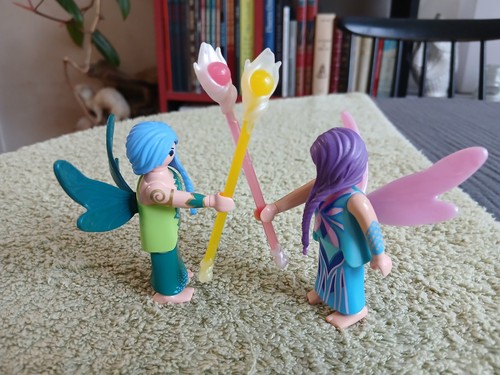 Fantasy playmobil deux elfes - playmobil,