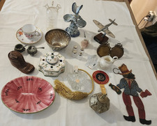 3) Très beau Lot de 18 Objets anciens de Brocante, d'Antiquités divers