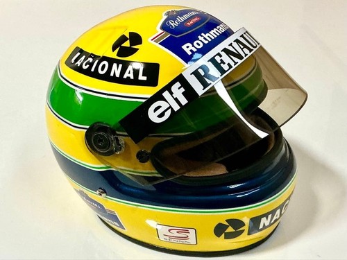 Casque rothmans ayrton - casque, f1