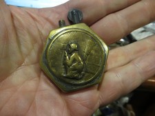 Rare Briquet poilu EROTIQUE Art tranchée WW1 forme Boulon, Soldat Aigle US