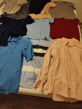 Lot/Bundle 12 vêtements homme Eden Park, Ralph Lauren, Lacoste...