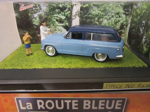Diorama route bleue 54 - bleue,