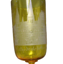 Verre Cristal De Bohème XIXe