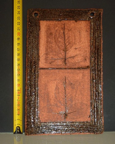 Plaque décorative poterie - plaque,