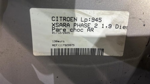 Pare choc arriere - , citroen