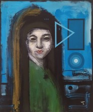 Art contemporain tableau peinture acrylique sur toile oeuvre originale signée 