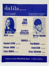 Partition Sheila Dalila Delilah