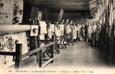 CPA 60 - BEAUVAIS (Oise) - 445. Manufacture Nationale, Atelier C, métiers levés