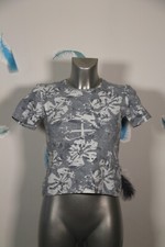 joli tee shirt crop top EIDER modèle Vitamine D taille 38 fr excellent état