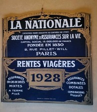 CALENDRIER CARTON  PORTE