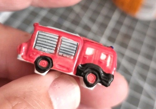 Fève camion pompier - -,
