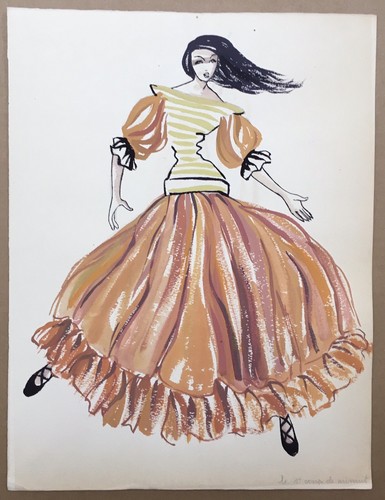 Peinture originale gouache - peinture,