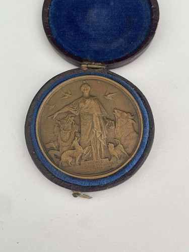 Ancienne medaille bronze - bronze, 1911