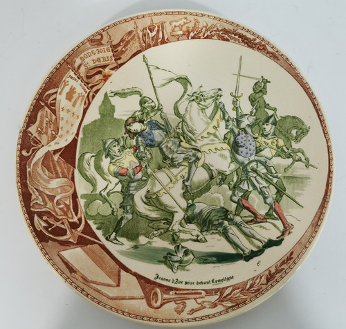 Ancienne assiette parlante - ancienne,