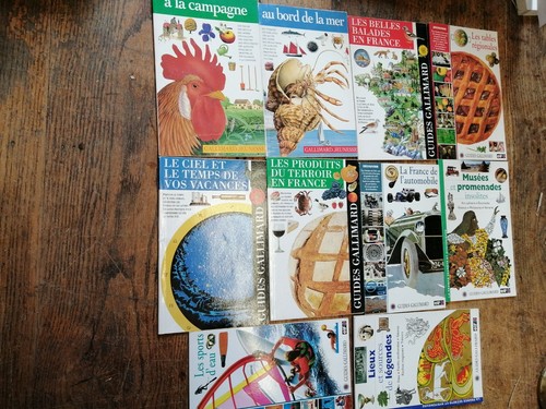 Lot guides gallimard - de,
