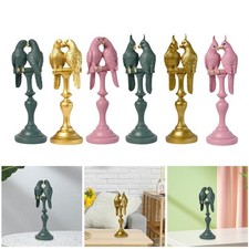 Couple Ornement du perroquet