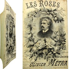 Partition Les roses valse chantée c1871 Olivier Metra Marc Constantin Heugel