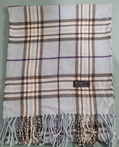 écharpe burberry blanc - Écharpe,