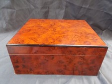 Cave à Cigares en bois loupe  + accessoires