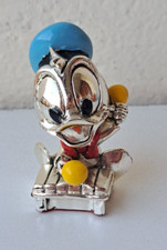 FIGURINE COLLECTION DISNEY " DONALD " DISNEY LAMINATO RESINE ARGENT LAMINE 7 cm