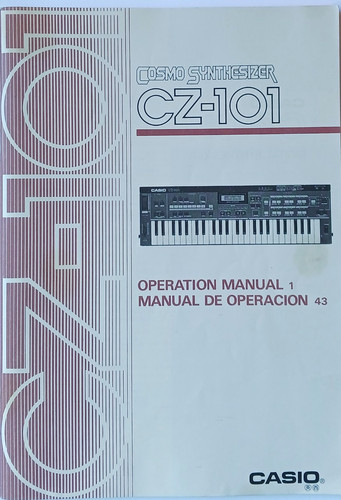 Casio 101 cosmo - casio, cz-101