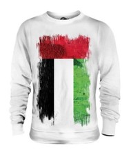 United Arabe Emirates Drapeau Grunge Unisexe Pull Al-æim ? Rat Al-æarabiyyah