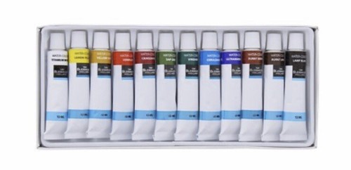 Boite peinture huile tubes - boite,