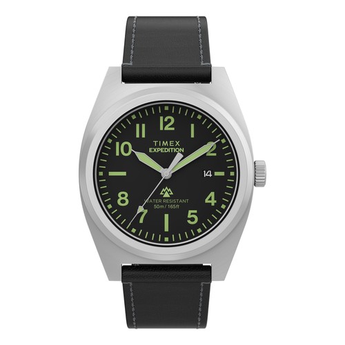 Timex montre cuir - cuir, capstone