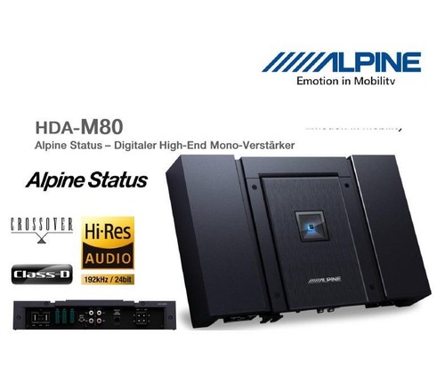 Amplificateur état alpine - amplificateur, d'état