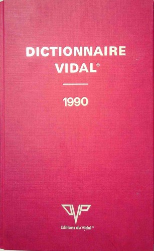 Dictionnaire vidal 1990 - dictionnaire, :