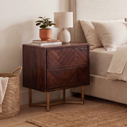 Finebuy table chevet - table, de
