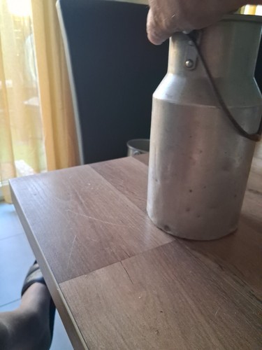 Pot lait aluminium - h, 23,5