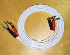 NOUVEAU Câbles d'enceintes 2,5 Mm² équipés bananes /fourches 2x2M