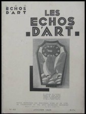LES ECHOS D'ART n°42 1929