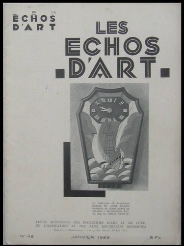 Les echos art 42 1929 - d'art,