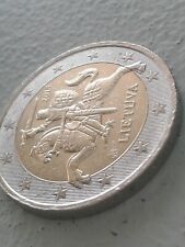 Pièce  2 euros rare Lietuva 2015 ,fauté,  le listel et débordant ,état TTB +